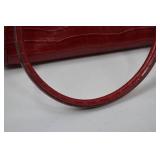 Prada Red Croc-Embossed Leather Handbag - Unauthenticated Prada Red Croc-Embossed Leather Handbag - Unauthenticated