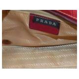 Prada Red Croc-Embossed Leather Handbag - Unauthenticated Prada Red Croc-Embossed Leather Handbag - Unauthenticated