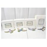 Bradford Exchange Bird Plaque Collection w/ COA - Fantasies in Flight & Treasured Wings Bradford Exchange Bird Plaque Collection w/ COA - Fantasies in Flight & Treasured Wings