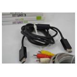 Nintendo Wii Console Bundle with Games, Controllers, and Cables (No Power Cord) Nintendo Wii Console Bundle with Games, Controllers, and Cables (No Power Cord)