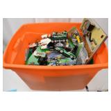 Large Bin of Assorted LEGO Parts, Vehicles, and Figures Large Bin of Assorted LEGO Parts, Vehicles, and Figures