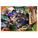 Large Bin of Assorted LEGO Parts, Vehicles, and Figures Large Bin of Assorted LEGO Parts, Vehicles, and Figures
