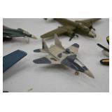 Lot of 6 Diecast Model Airplanes Maisto WW2 and Jet Fighters Lot of 6 Diecast Model Airplanes Maisto WW2 and Jet Fighters
