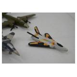 Lot of 6 Diecast Model Airplanes Maisto WW2 and Jet Fighters Lot of 6 Diecast Model Airplanes Maisto WW2 and Jet Fighters