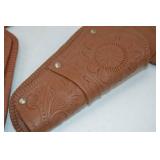 Vintage Mattel Toy Double Holster Belt Western Cowboy Set Vintage Mattel Toy Double Holster Belt Western Cowboy Set