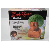 Bob Ross Chia Pet Handmade Planter in Box Bob Ross Chia Pet Handmade Planter in Box
