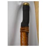 Lot of 8 Handcrafted Wooden Walking Sticks and Canes Lot of 8 Handcrafted Wooden Walking Sticks and Canes