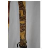 Lot of 8 Handcrafted Wooden Walking Sticks and Canes Lot of 8 Handcrafted Wooden Walking Sticks and Canes