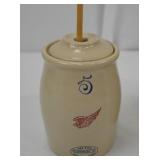 Red Wing Stoneware Butter Churn and Crock Pair Red Wing Stoneware Butter Churn and Crock Pair