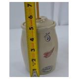 Red Wing Stoneware Butter Churn and Crock Pair Red Wing Stoneware Butter Churn and Crock Pair