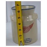 Red Wing Stoneware Butter Churn and Crock Pair Red Wing Stoneware Butter Churn and Crock Pair