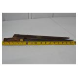 Antique Military Sword Bayonet with Scabbard, 18 Inch Antique Military Sword Bayonet with Scabbard, 18 Inch