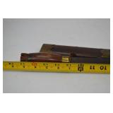 Antique Military Sword Bayonet with Scabbard, 18 Inch Antique Military Sword Bayonet with Scabbard, 18 Inch