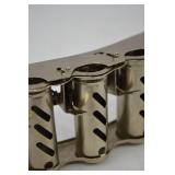 Vintage Metal 4-Tube Coin Changer Dispenser Vintage Metal 4-Tube Coin Changer Dispenser
