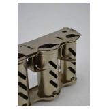 Vintage Metal 4-Tube Coin Changer Dispenser Vintage Metal 4-Tube Coin Changer Dispenser