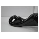 Glossy Black Panther Ceramic Home Decor Figurine - 20 Inch Glossy Black Panther Ceramic Home Decor Figurine - 20 Inch