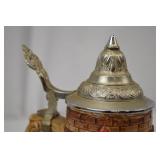 Vintage German Beer Stein with Pewter Lid, Made in West Germany Vintage German Beer Stein with Pewter Lid, Made in West Germany