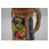 Vintage German Beer Stein with Pewter Lid, Made in West Germany Vintage German Beer Stein with Pewter Lid, Made in West Germany