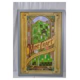 Framed Minecraft Poster Wall Art with Grey Frame Framed Minecraft Poster Wall Art with Grey Frame