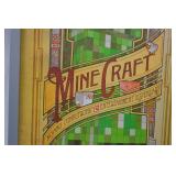 Framed Minecraft Poster Wall Art with Grey Frame Framed Minecraft Poster Wall Art with Grey Frame