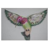 Bradford Exchange Fantasies in Flight Hummingbird Wall Sculptures Lot Bradford Exchange Fantasies in Flight Hummingbird Wall Sculptures Lot
