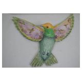 Bradford Exchange Fantasies in Flight Hummingbird Wall Sculptures Lot Bradford Exchange Fantasies in Flight Hummingbird Wall Sculptures Lot