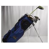 Left Handed Golf Club Set With Bag - Callaway, Ping, Spectra, Ray Cook, Accessories