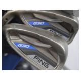 Left Handed Golf Club Set With Bag - Callaway, Ping, Spectra, Ray Cook, Accessories