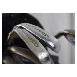 Left Handed Golf Club Set With Bag - Callaway, Ping, Spectra, Ray Cook, Accessories