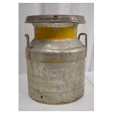 Mid-Century Twin City Embossed Vintage Milk Can