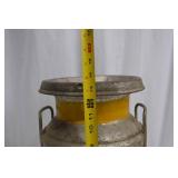 Mid-Century Twin City Embossed Vintage Milk Can