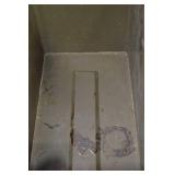 Lot of 2 Vintage Military Ammo Cans Metal Storage Boxes Lot of 2 Vintage Military Ammo Cans Metal Storage Boxes