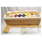 Sportcraft Wooden Croquet Set with Case Sportcraft Wooden Croquet Set with Case