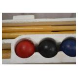 Sportcraft Wooden Croquet Set with Case Sportcraft Wooden Croquet Set with Case
