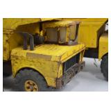 Vintage Tonka construction toy trucks and grader trio Vintage Tonka construction toy trucks and grader trio