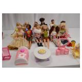 Barbie Doll Lot with Accessories   Furniture Pieces Barbie Doll Lot with Accessories   Furniture Pieces