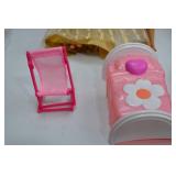 Barbie Doll Lot with Accessories   Furniture Pieces Barbie Doll Lot with Accessories   Furniture Pieces