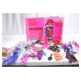 Barbie Doll Accessories Lot with Clothes, Shoes, and Carrying Case Barbie Doll Accessories Lot with Clothes, Shoes, and Carrying Case