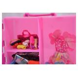 Barbie Doll Accessories Lot with Clothes, Shoes, and Carrying Case Barbie Doll Accessories Lot with Clothes, Shoes, and Carrying Case