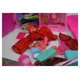 Barbie Doll Accessories Lot with Clothes, Shoes, and Carrying Case Barbie Doll Accessories Lot with Clothes, Shoes, and Carrying Case