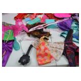 Barbie Doll Accessories Lot with Clothes, Shoes, and Carrying Case Barbie Doll Accessories Lot with Clothes, Shoes, and Carrying Case