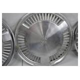 Set of 4 Vintage 1960s, 1970s & 1980s Chevrolet Hubcaps Set of 4 Vintage 1960s, 1970s & 1980s Chevrolet Hubcaps