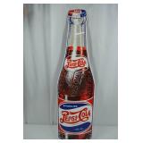 Vintage Pepsi-Cola Bottle Shaped Metal Advertising Sign - 41 Inches Vintage Pepsi-Cola Bottle Shaped Metal Advertising Sign - 41 Inches