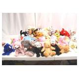 Large Collection of TY Beanie Babies Plush Toys Assorted Styles Large Collection of TY Beanie Babies Plush Toys Assorted Styles