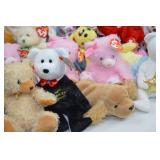 Large Collection of TY Beanie Babies Plush Toys Assorted Styles Large Collection of TY Beanie Babies Plush Toys Assorted Styles