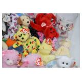 Large Collection of TY Beanie Babies Plush Toys Assorted Styles Large Collection of TY Beanie Babies Plush Toys Assorted Styles