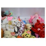 Large Collection of TY Beanie Babies Plush Toys Assorted Styles Large Collection of TY Beanie Babies Plush Toys Assorted Styles
