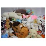 Large Collection of TY Beanie Babies Plush Toys Assorted Styles Large Collection of TY Beanie Babies Plush Toys Assorted Styles