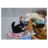 Large Collection of TY Beanie Babies Plush Toys Assorted Styles Large Collection of TY Beanie Babies Plush Toys Assorted Styles