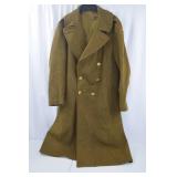 WWII U.S. Army 40th Infantry Division Wool Overcoat WWII U.S. Army 40th Infantry Division Wool Overcoat